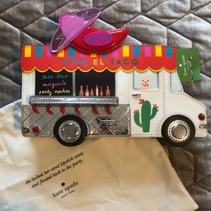 Super cute taco truck themed Kate Spade purse
